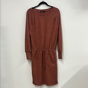 Prana long sleeve Rust Dress M